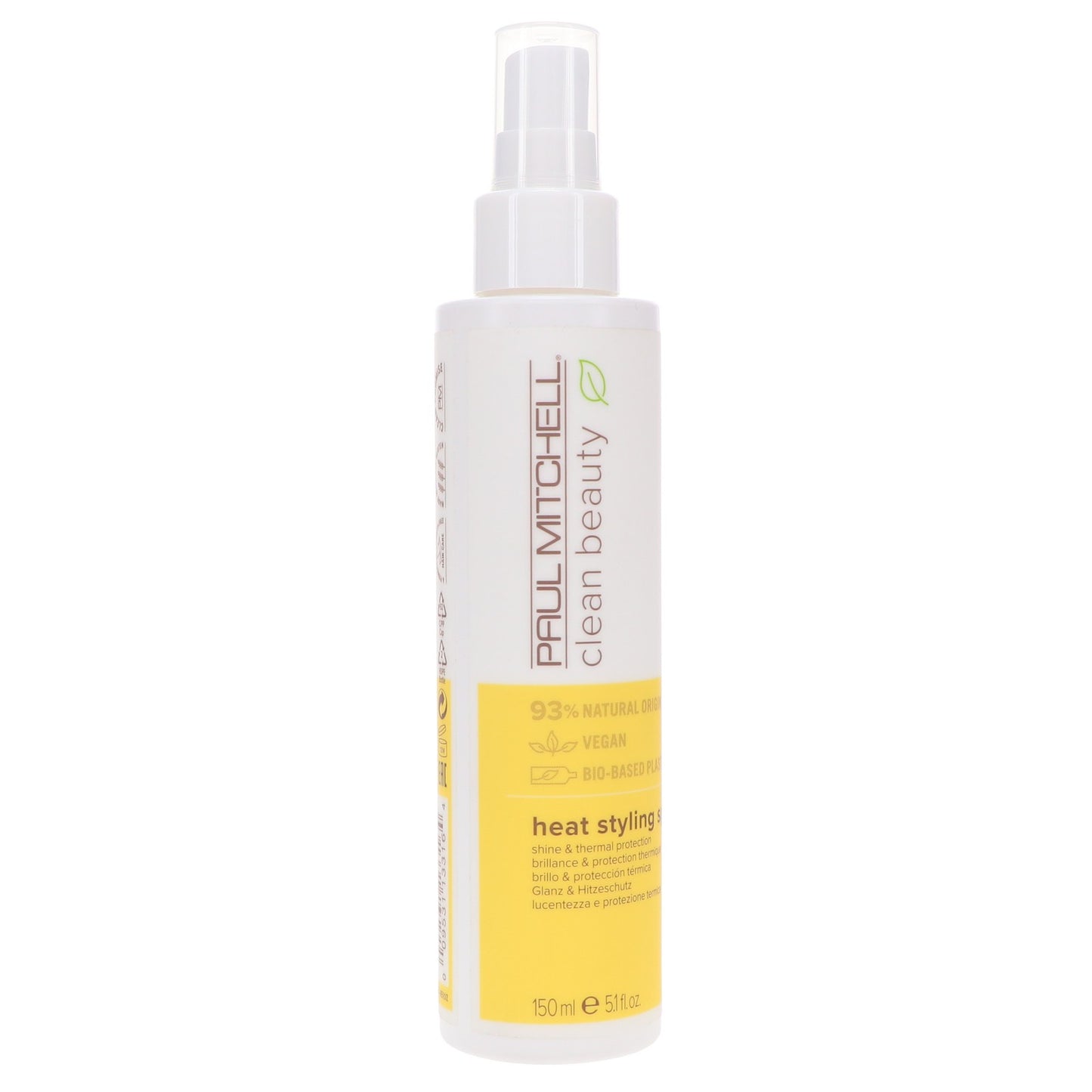Paul Mitchell Clean Beauty Heat Styling Spray 5.1 oz - Heat Protectant & Shine