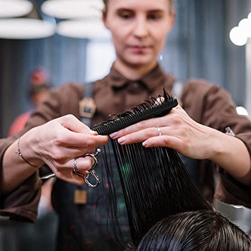 Hair Highlighting Combs Set - 3-Way Sectioning Hair Coloring Tools, 6 Pcs