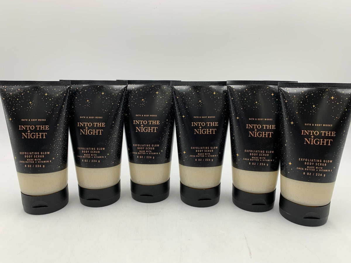 Bath & Body Works Into The Night Exfoliating Glow Scrub S/6 #914U