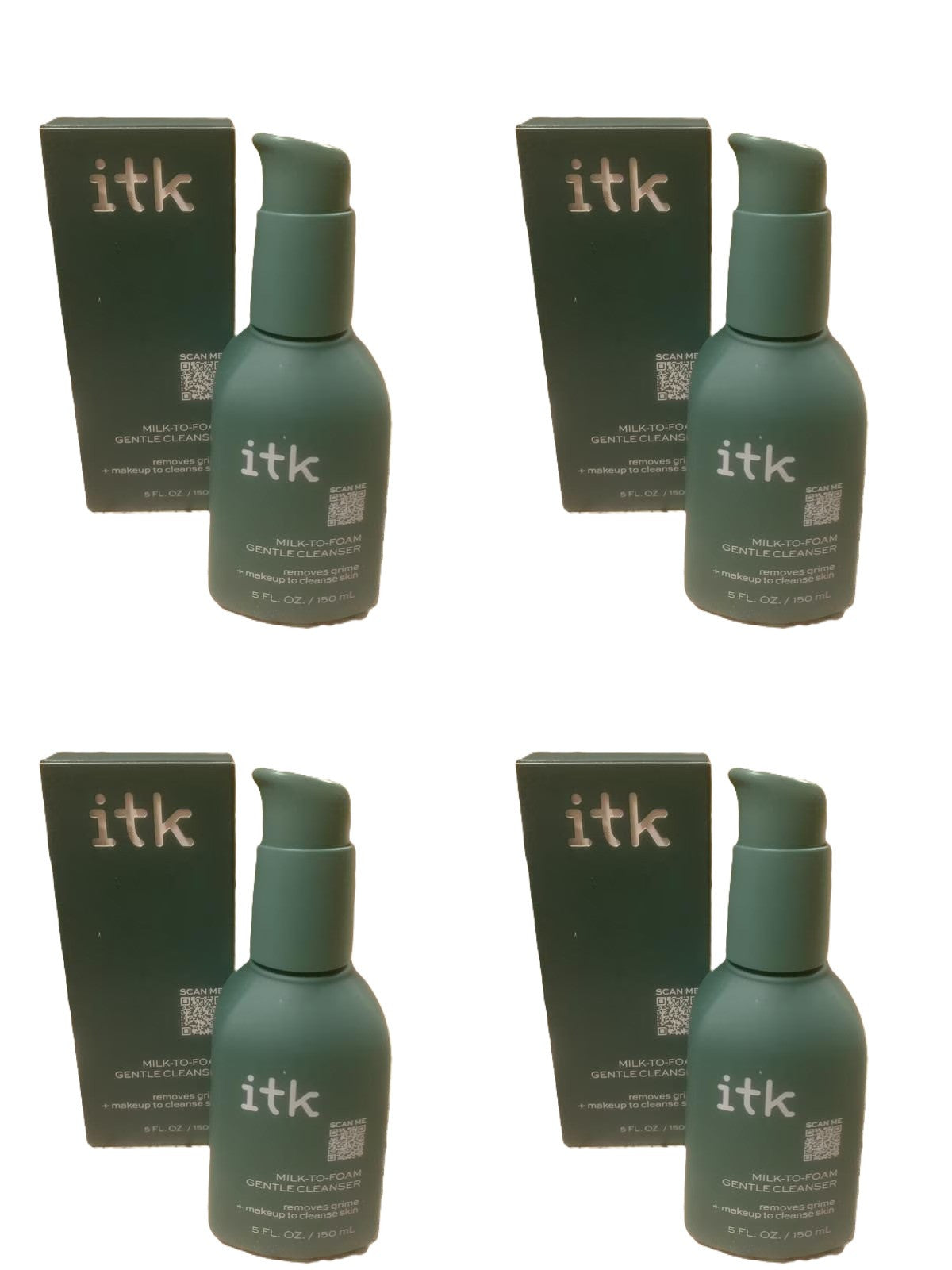 Exfoliating Gel Facial Cleanser Bundle - 4 x 5 fl oz / 150 mL