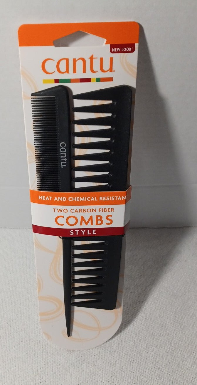 Heat-Resistant Carbon Fiber Hair Combs for Styling and Heat Protection