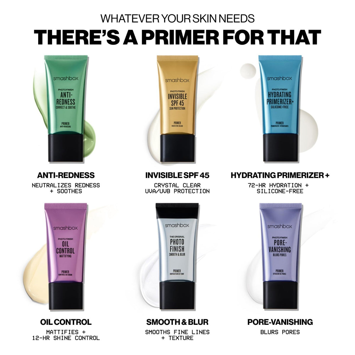 SPF 45 Primer - Lightweight Breathable Makeup Base with Antioxidants