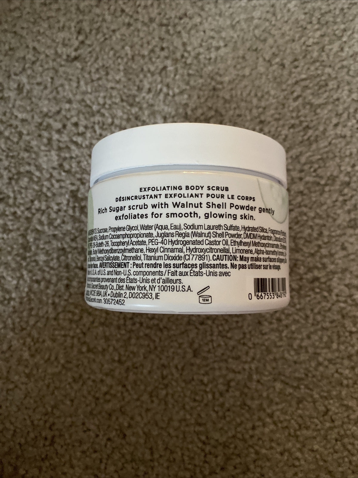 Victoria's Secret Body Scrub Exfoliating Shower Smoothing Sugar Wash