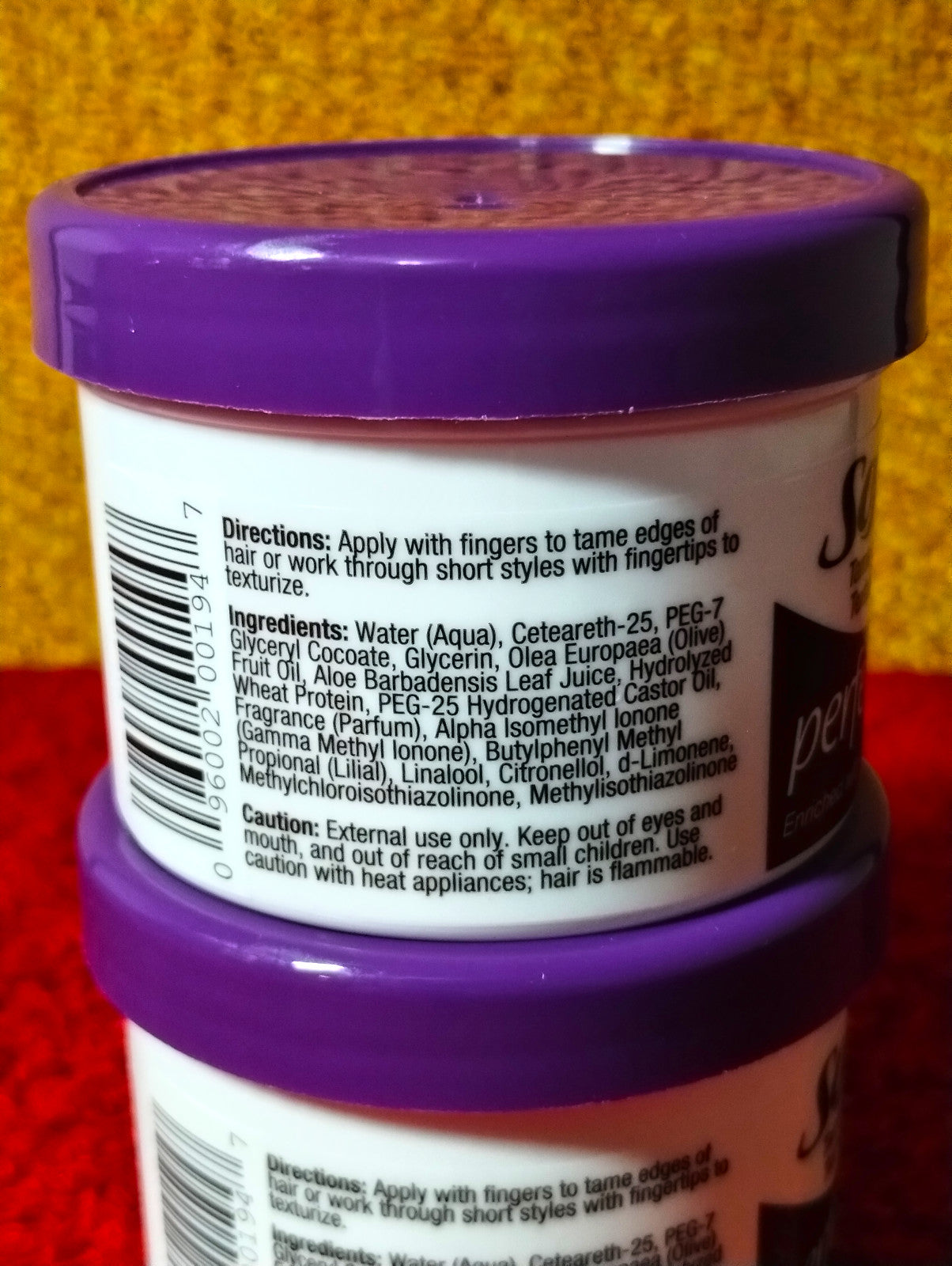Edge Control Hair Gel 2oz Pack of 3 - Smooth Edges, Nourishing Formula