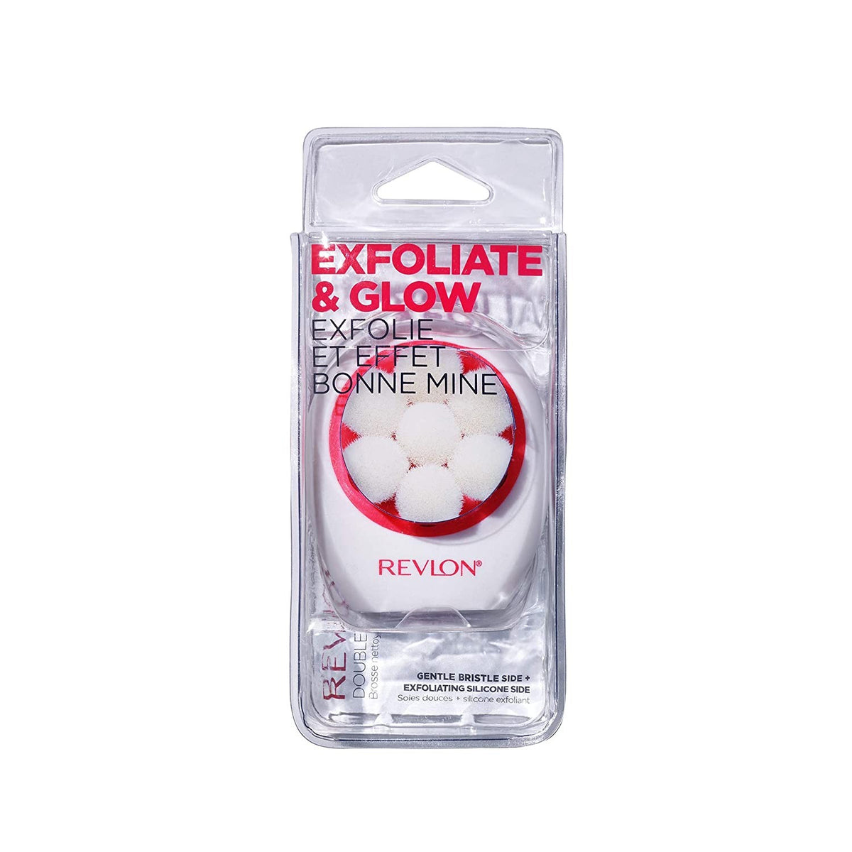 Revlon Double Sided Facial Cleansing Brush for Deep & Gentle Skin Cleaning