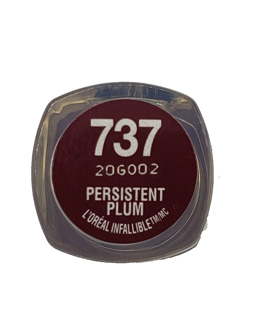 Lipstick - Infallible Le Rouge 737 Persistent Plum - Long Wear Lip Makeup