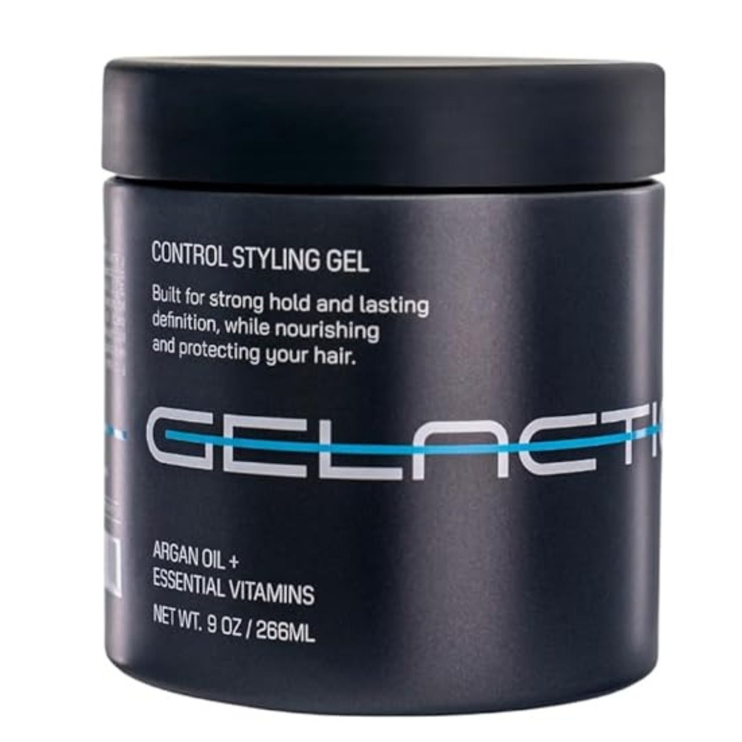 Strong Hold Water-Based Hair Gel for Men - Organic Ingredients, 9oz