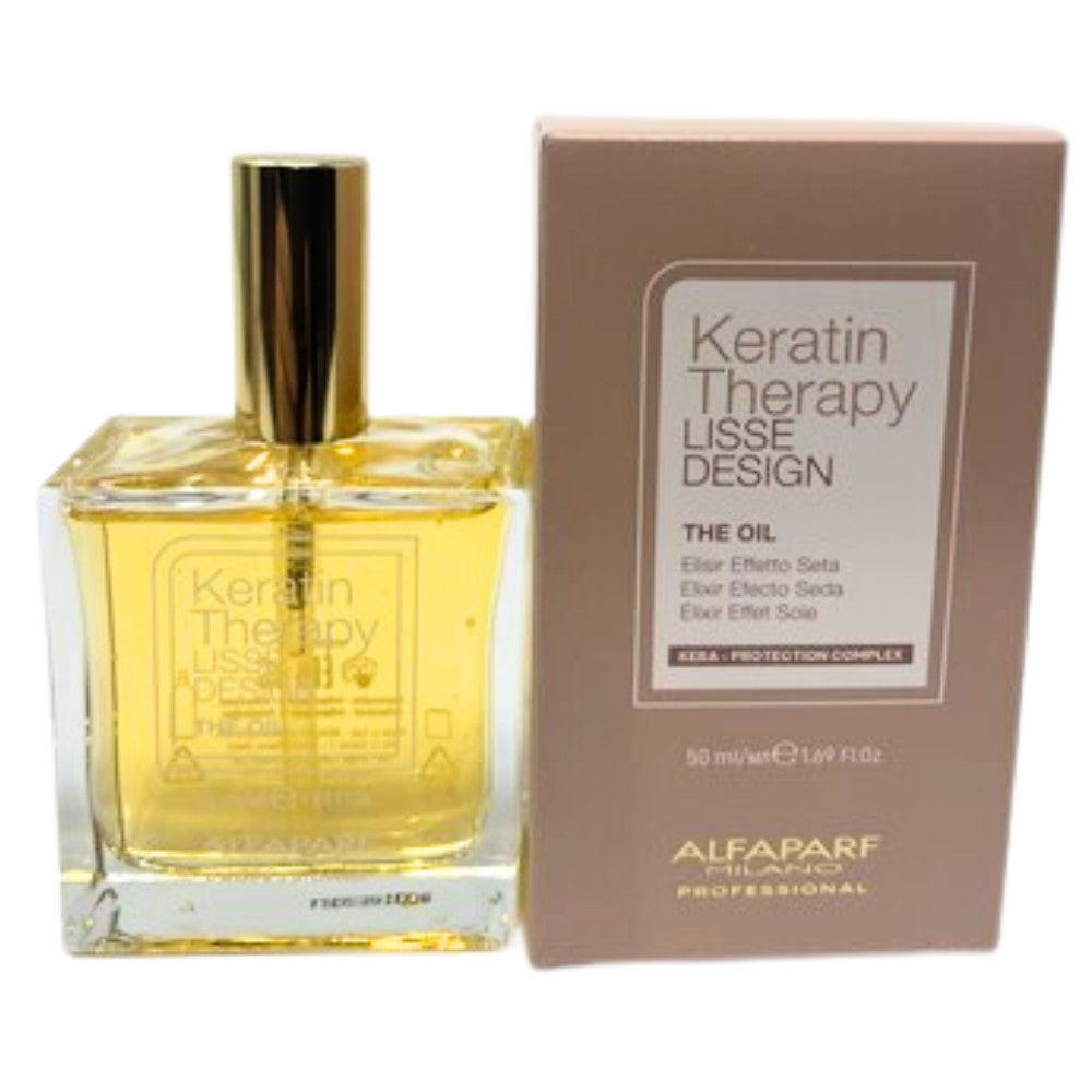 Keratin Hair Oil - Smoothing Nourishing Treatment for Hair 1.69 oz