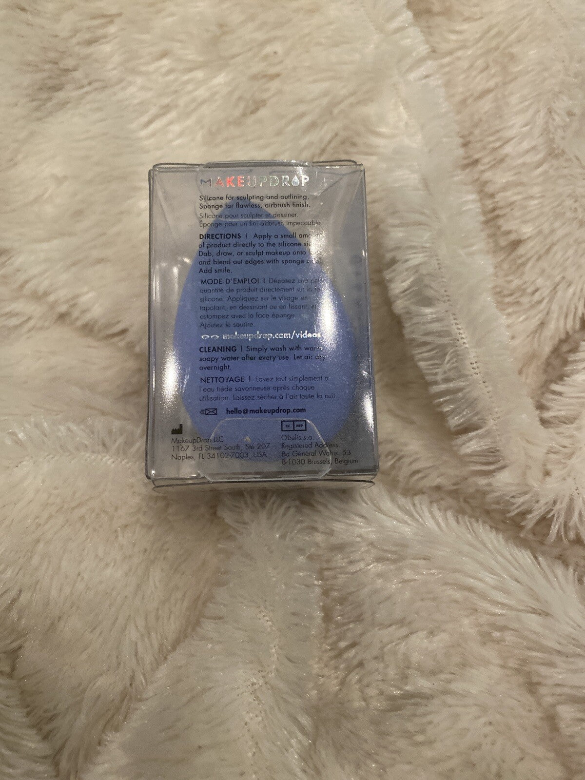 Hybrid Makeup Applicator with Silicone Pad - Professional Cosmetic Tool
