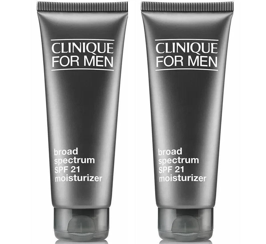 Men's Broad Spectrum SPF 21 Moisturizer – 3.4oz (Pack of 2)