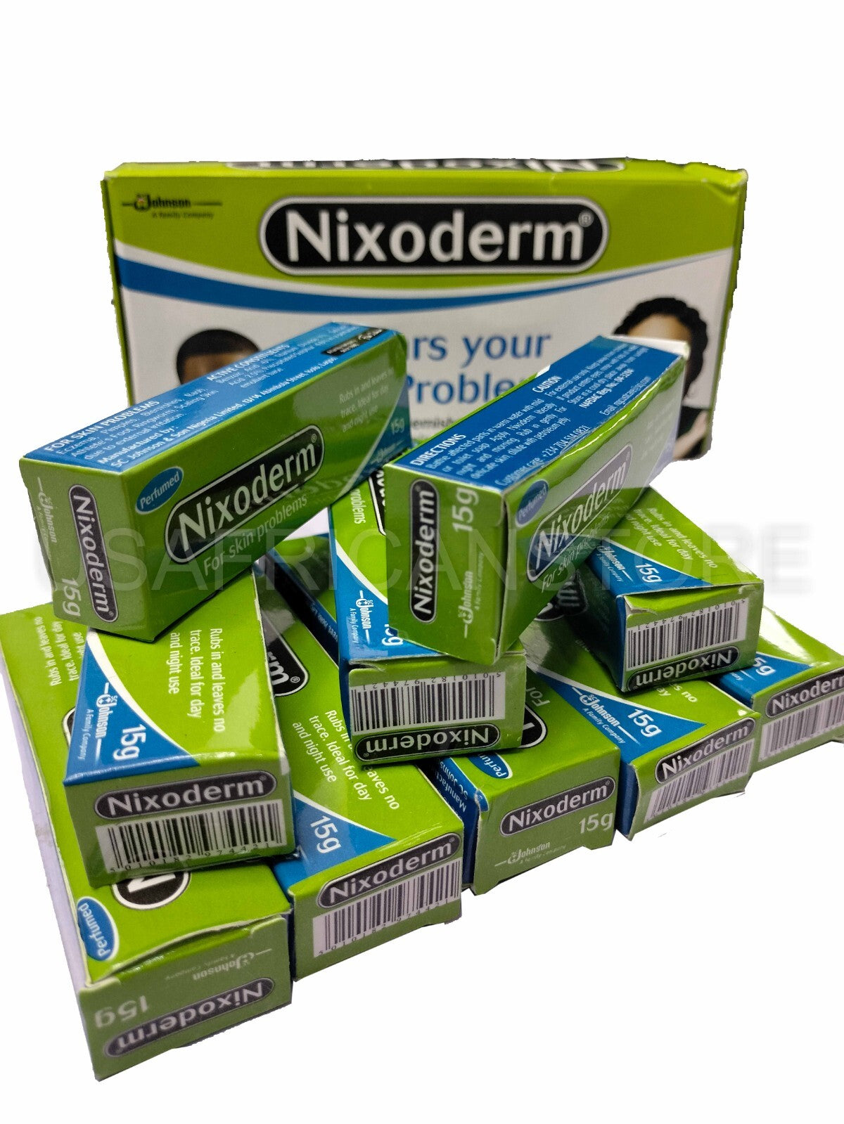 Nixoderm Cream for Skin Problems Eczema Ringworm Pimples Acne Pack of 3