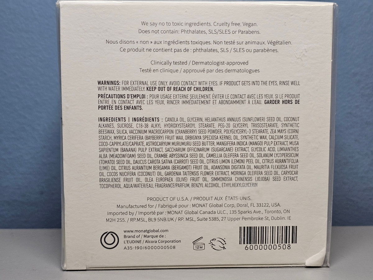 Monat Berry Refined Scrub Perfecting Exfoliator Mask 2.9 oz - New /