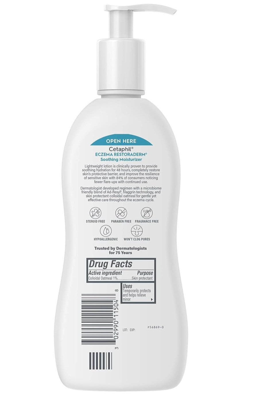 Cetaphil Eczema Restoraderm Daily Soothing Moisturizer - 10 fl oz