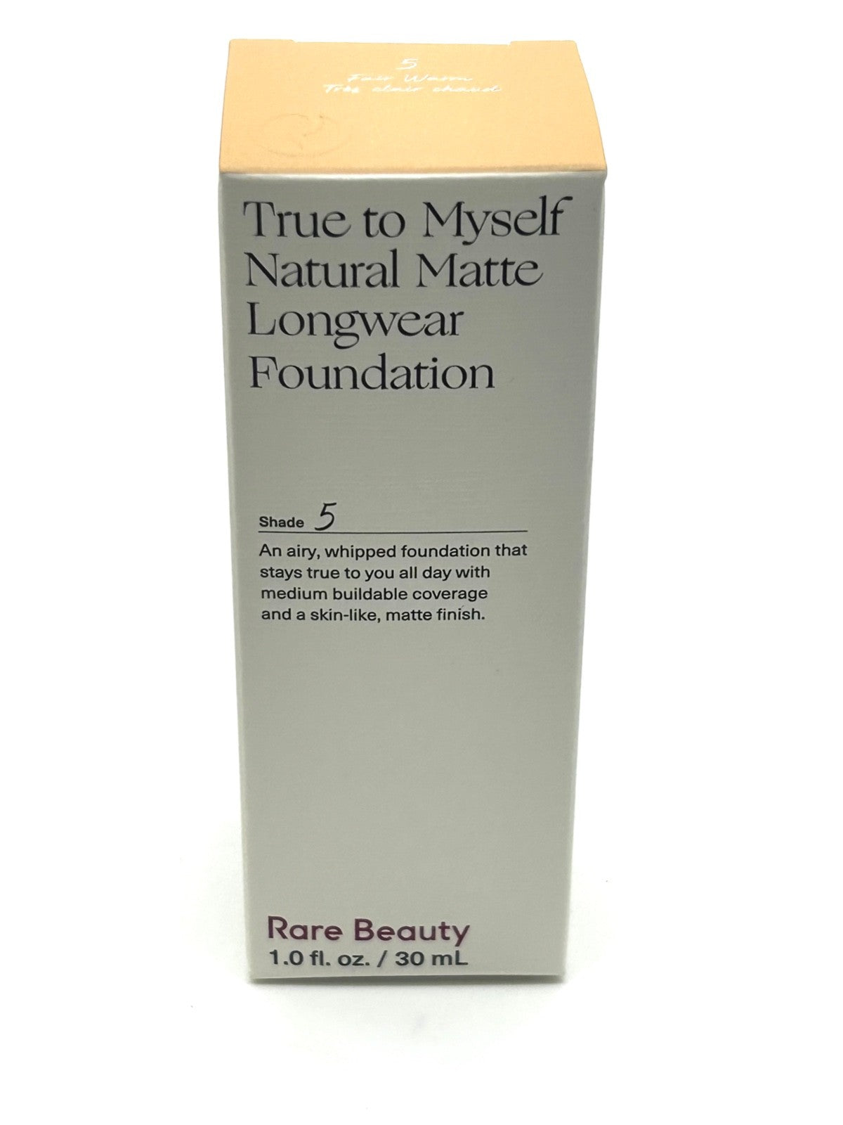 Natural Matte Foundation Shade 5 - Longwear Face Makeup 1oz