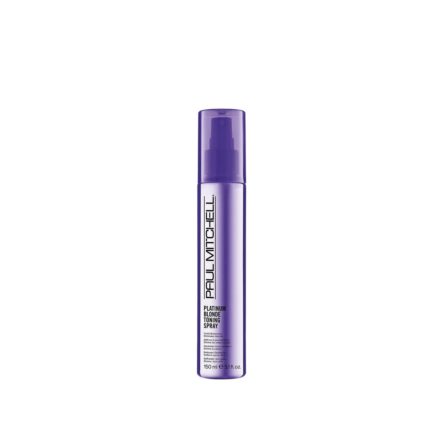Purple Toning Hair Spray for Blonde & Gray Hair 5.1 oz - Neutralizes Brass & Adds Shine