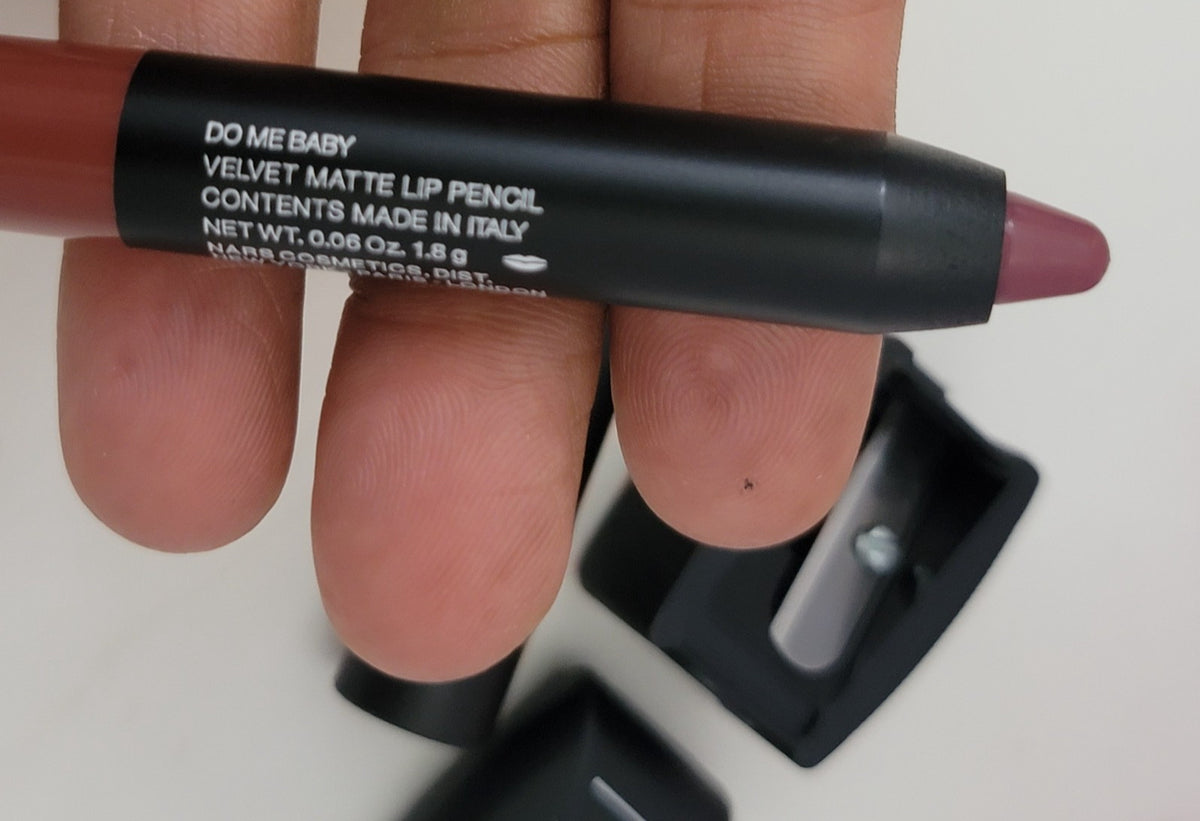 NARS Velvet Matte Lip Pencil Do Me Baby - Travel Size with Sharpener
