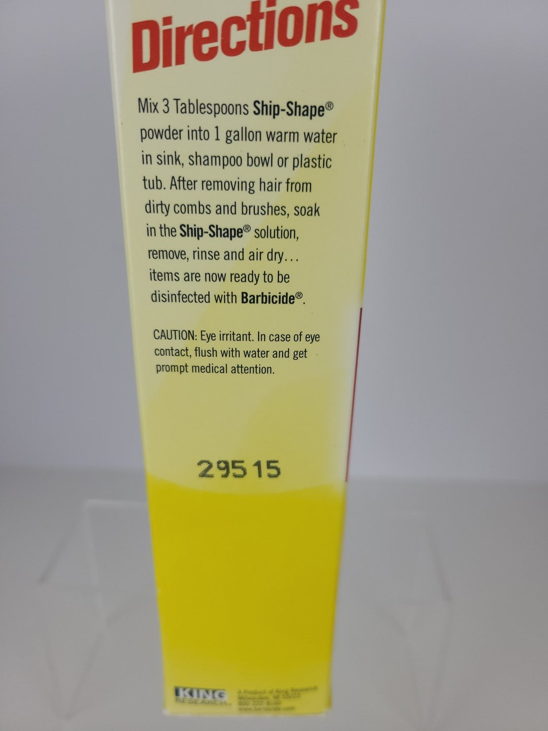 Heavy Duty Hair Comb and Brush Cleaner - 2 lb Professional Salon Tool
