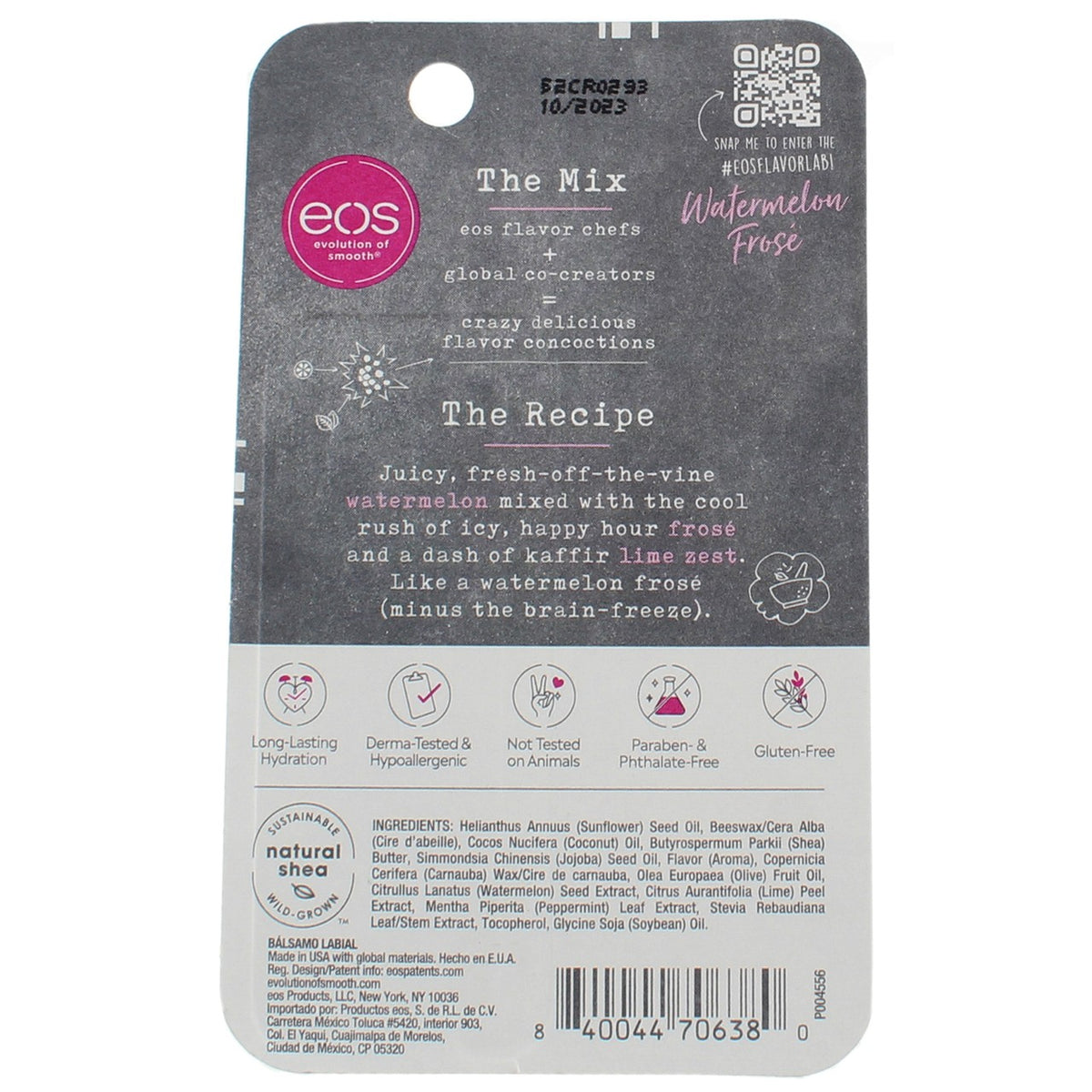 Watermelon Frose Lip Balm - Hydrating Shea & Jojoba Moisturizer