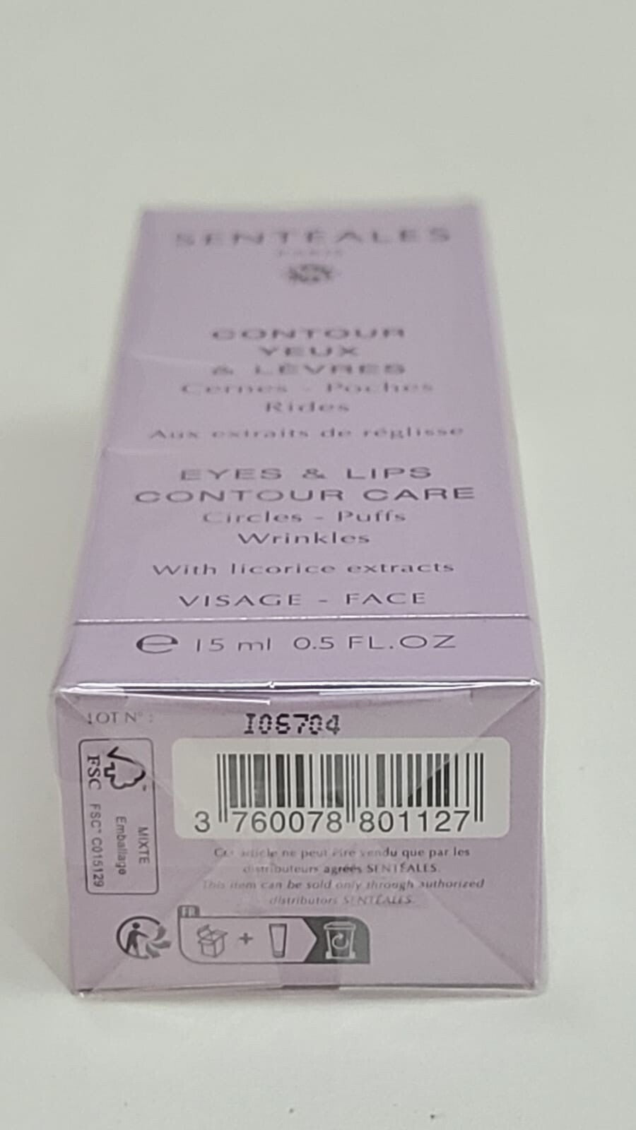 Eye & Lip Contour Care 0.5 oz - Wrinkle Dark Circles Puffiness Treatment