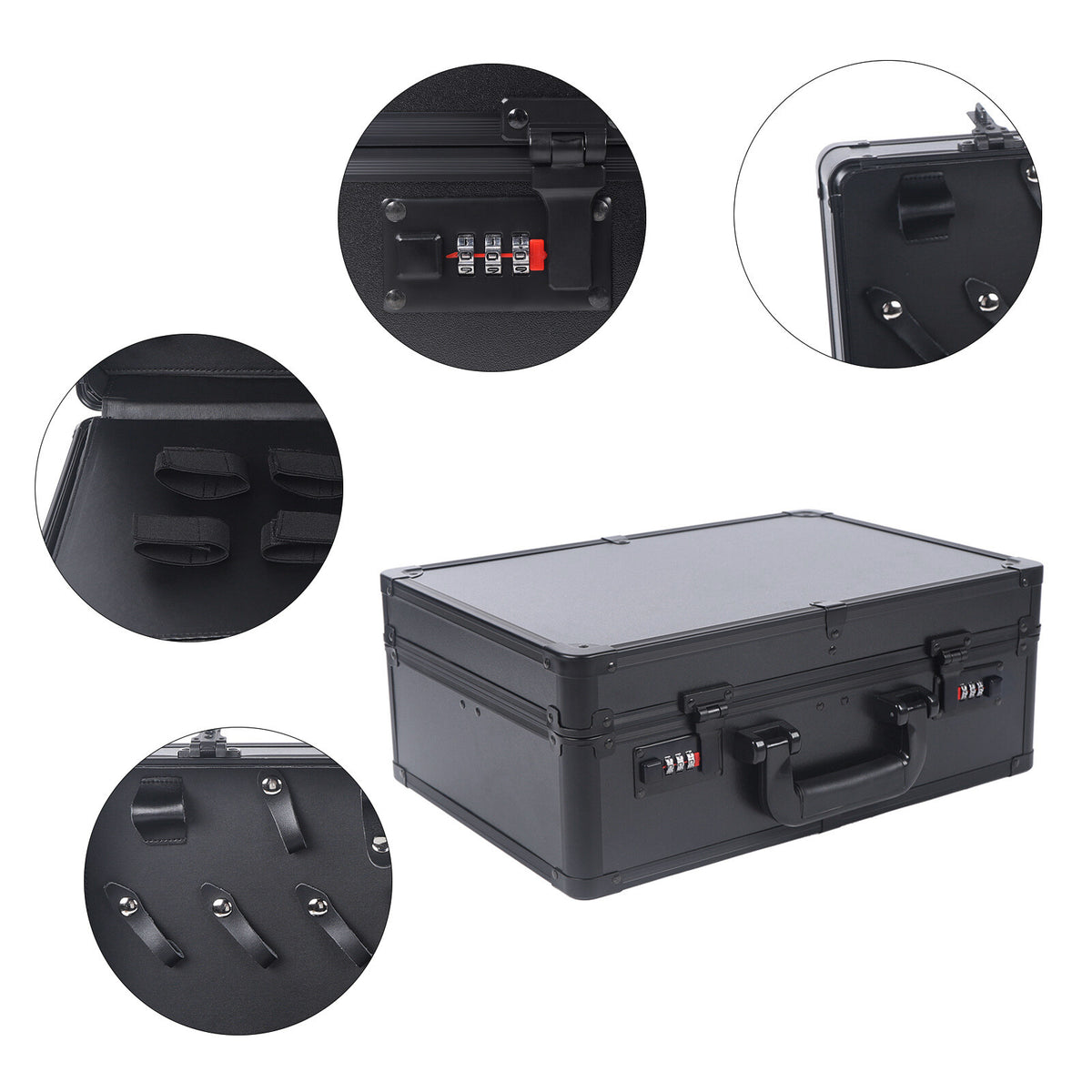 Portable Barber Carrying Case Styling Tools Accessories Travel