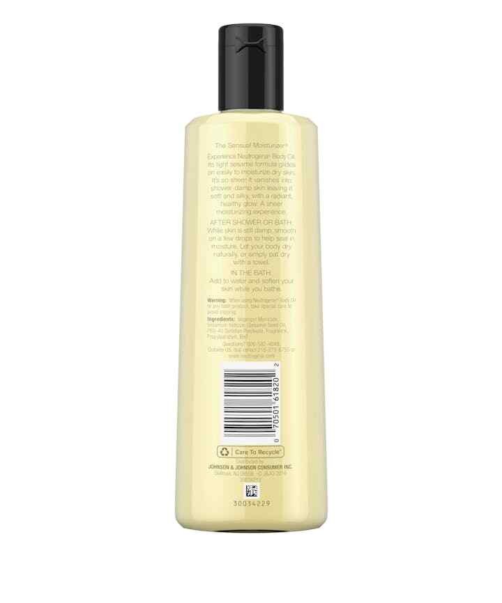 Neutrogena Body Oil Moisturizing - Light Sesame 8.5 oz