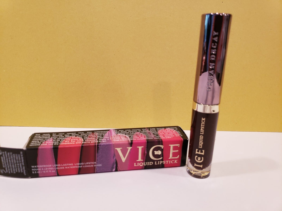 Waterproof Long Lasting Lipstick - Blackmail Shade - Discontinued Vice Liquid Lipstick