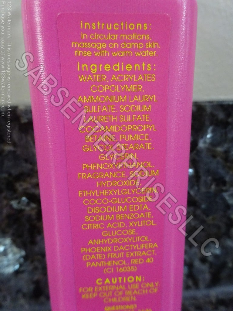 5 Orchid SMOOTHING Smooth & Clarify Body Polish Rinse Off 6.76 oz. NEW