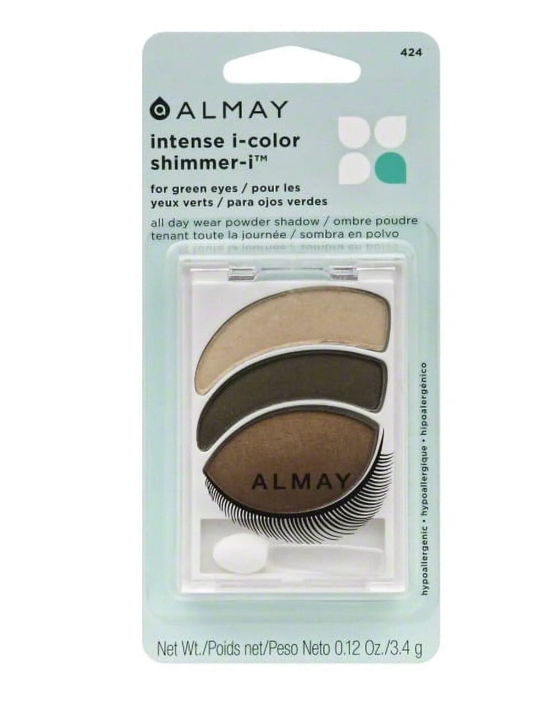 Almay Intense I-Color Eye Shadow Kit 423 Shimmer for Green Eyes