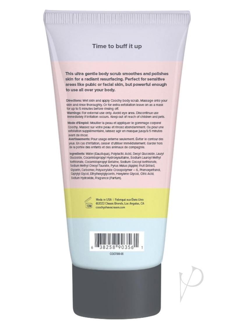 Body Scrub Mango Coconut Exfoliating Cleanser for Sensitive Skin - 5oz