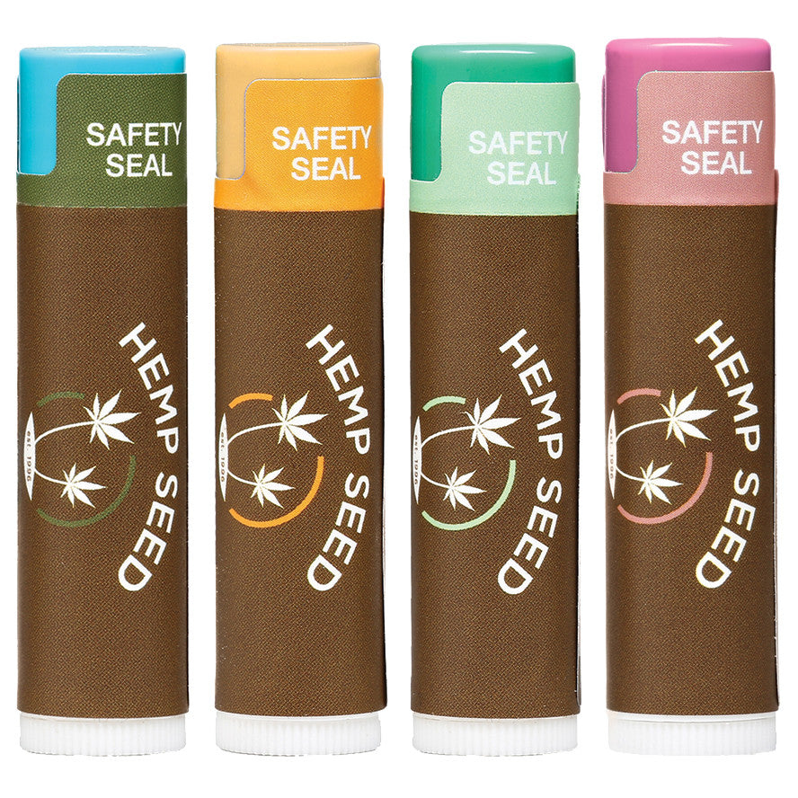 Hemp Seed Lip Balm Moisturizer with Natural Oils - Choose Scent
