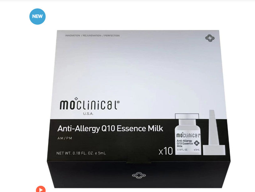 Anti-Allergy Q10 Essence Milk for Skin Repair and Sebum Regulation 5mL x 10