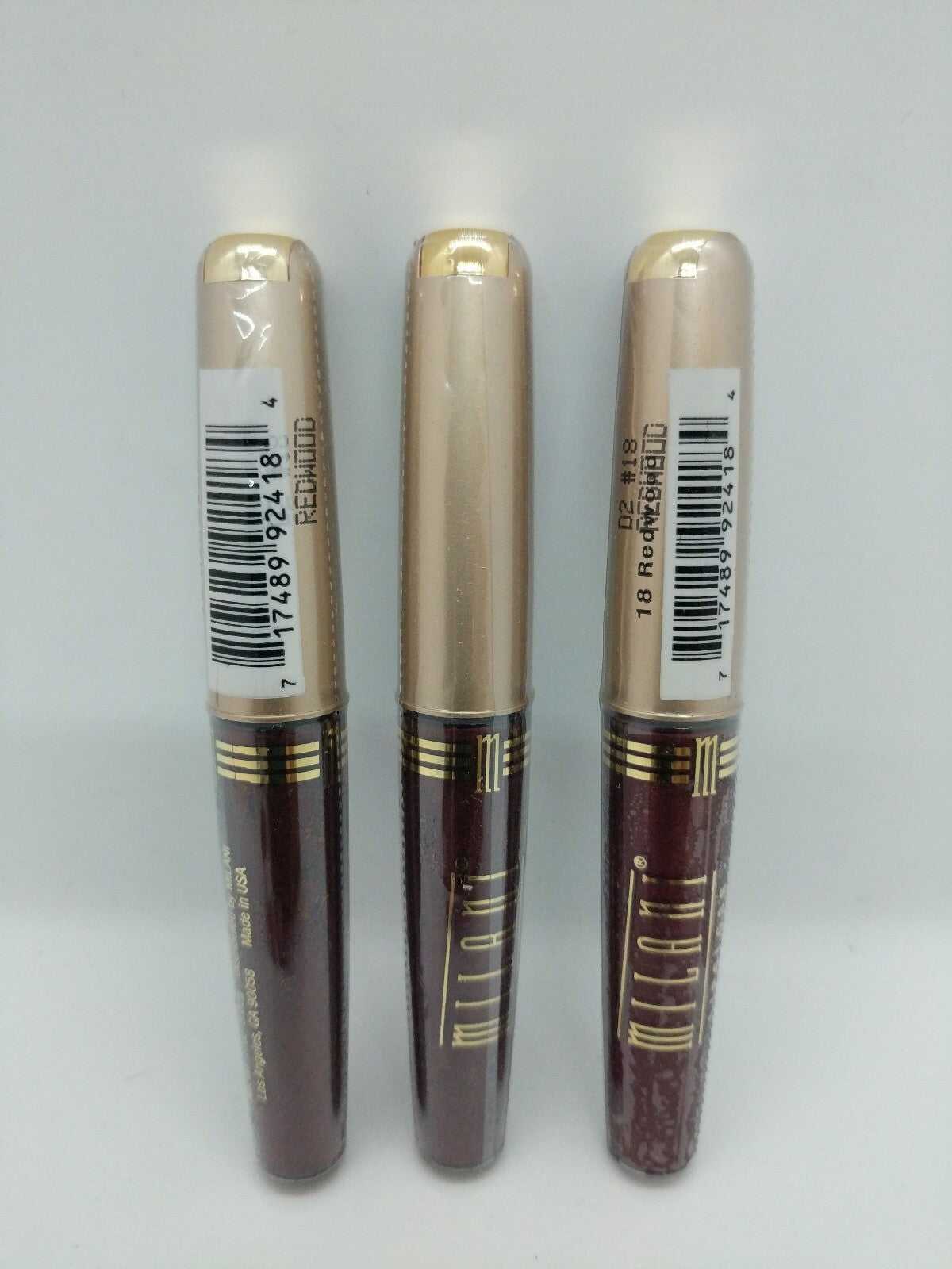 Lip Gloss Set 3 Shades Red, Sealed, Non-Sticky, Moisturizing