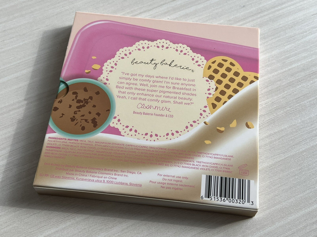 Neutral Eye Shadow Palette with Matte and Shimmer Shades - Breakfast In Bed
