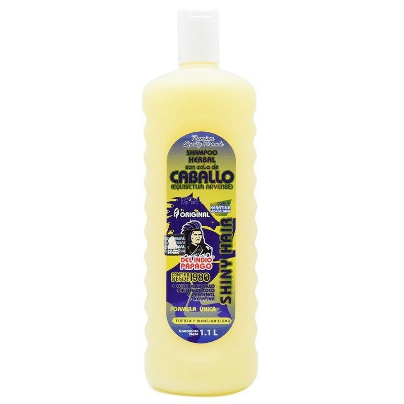 Herbal Shampoo with Horsetail Extract - 1.1L Shiny Hair Care