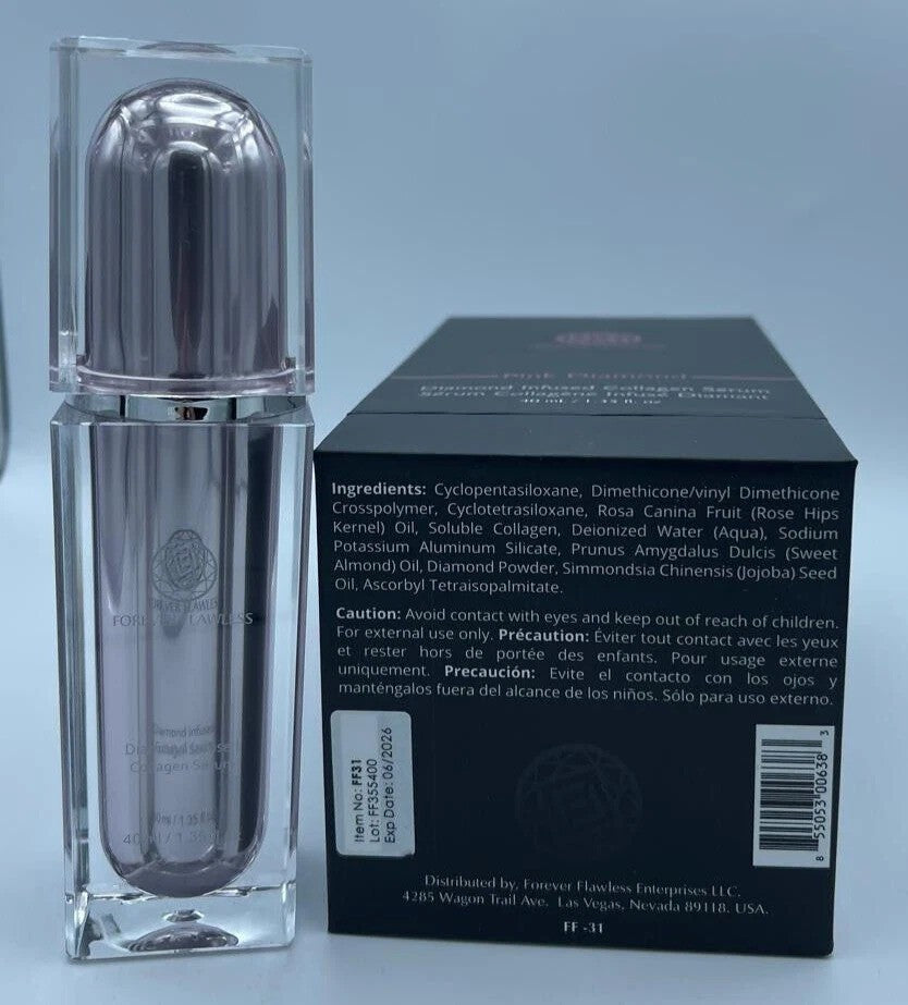 Collagen Serum with Diamond Powder for Anti-Aging & Skin Rejuvenation - 40ml