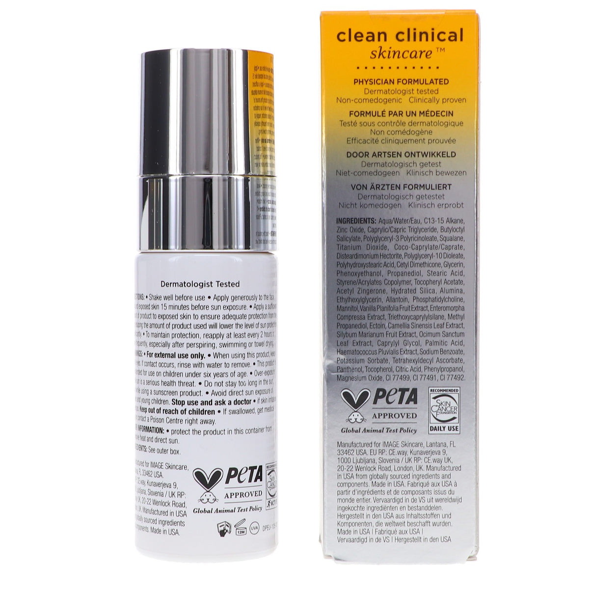 IMAGE Skincare DAILY PREVENTION Mineral Moisturizer SPF 50+ Sunscreen