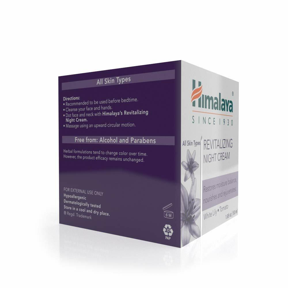 Revitalizing Night Cream for All Skin Types - 50ml Hydrating Skin Renewal