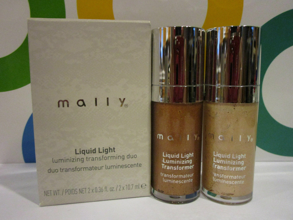 Liquid Light Transforming Duo Champagne and Bronze Set - 0.36 oz