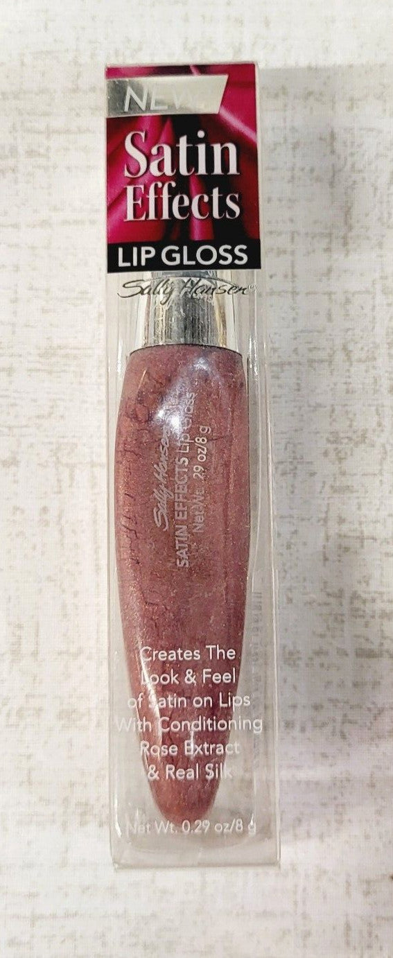 Satin Effect Lip Gloss Set - 7 Shades, Feels Like Satin, 0.29 oz each