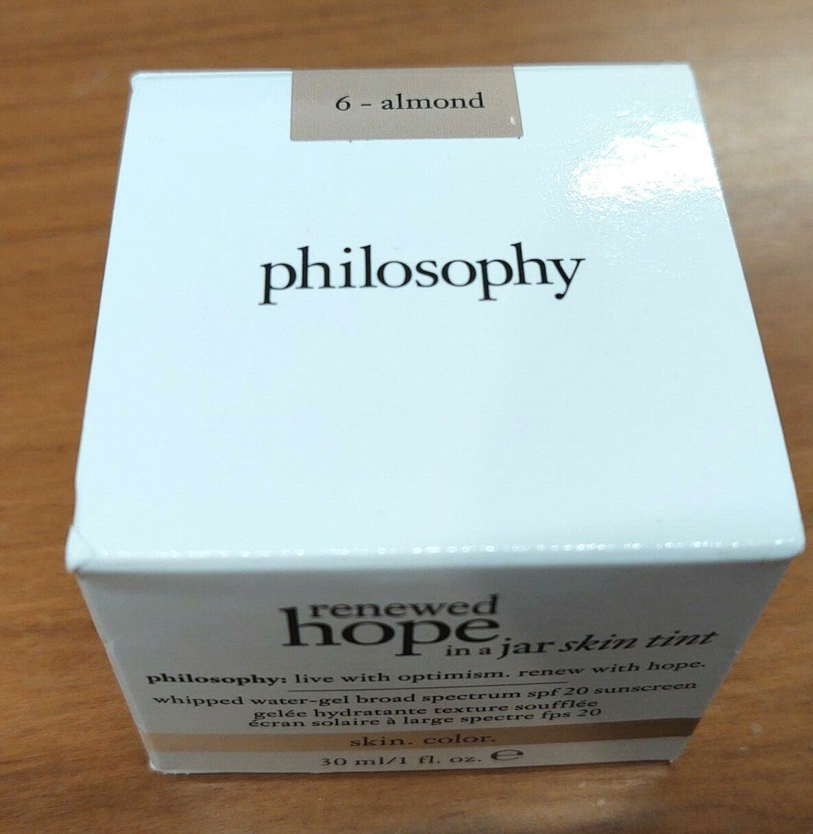 Renewed Hope in a Jar Skin Tint Tinted Moisturizer SPF 20 - 1 oz