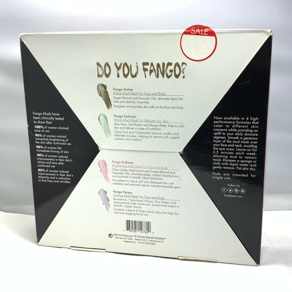 Borghese Fango Mud Treatment Pods - 10 Pack (0.89oz)