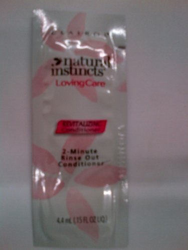 Clairol Natural Instincts Revitalizing Conditioner, 0.15 oz (12-Pack)