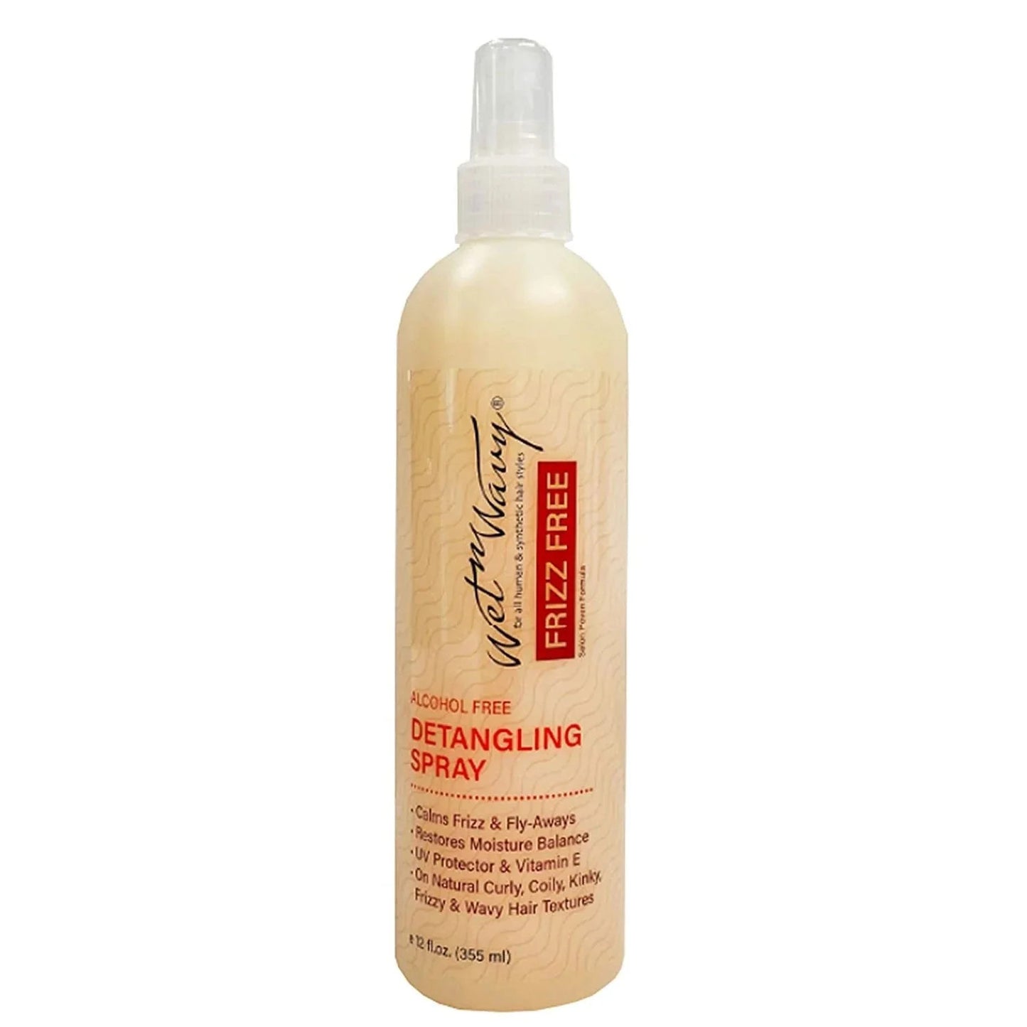 Detangling Hair Spray Frizz-Free Shine & Softness - 12 Fl Oz