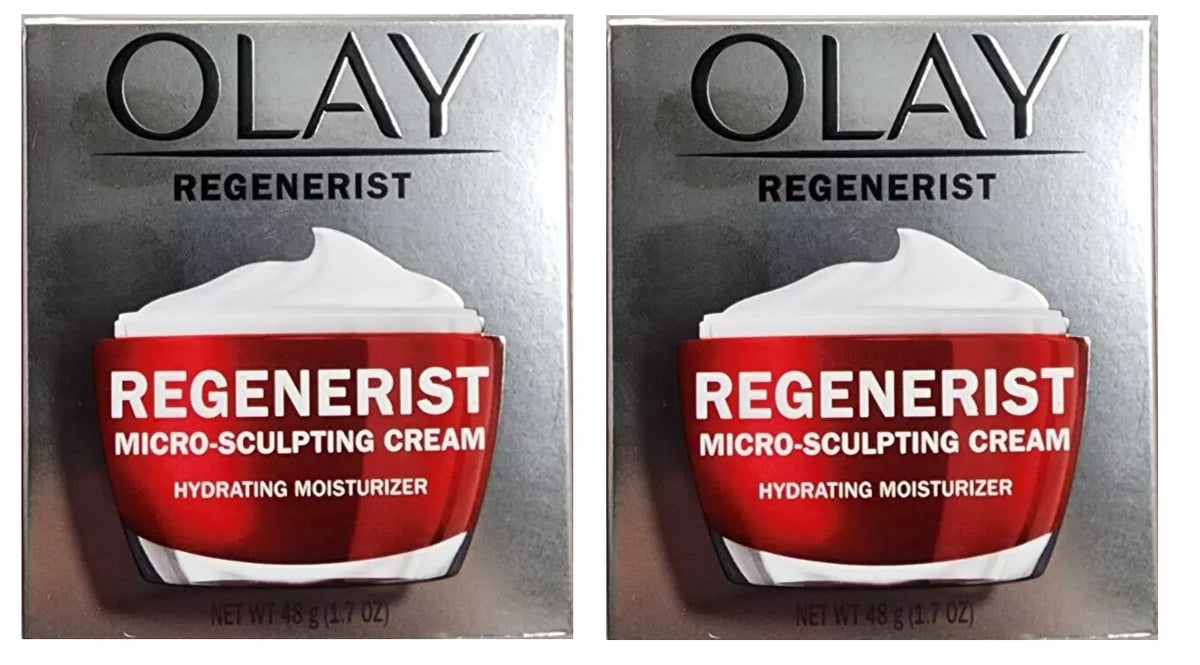 Olay Regenerist Micro-Sculpting Anti-Aging Face Cream 1.7 oz - 2 Pack