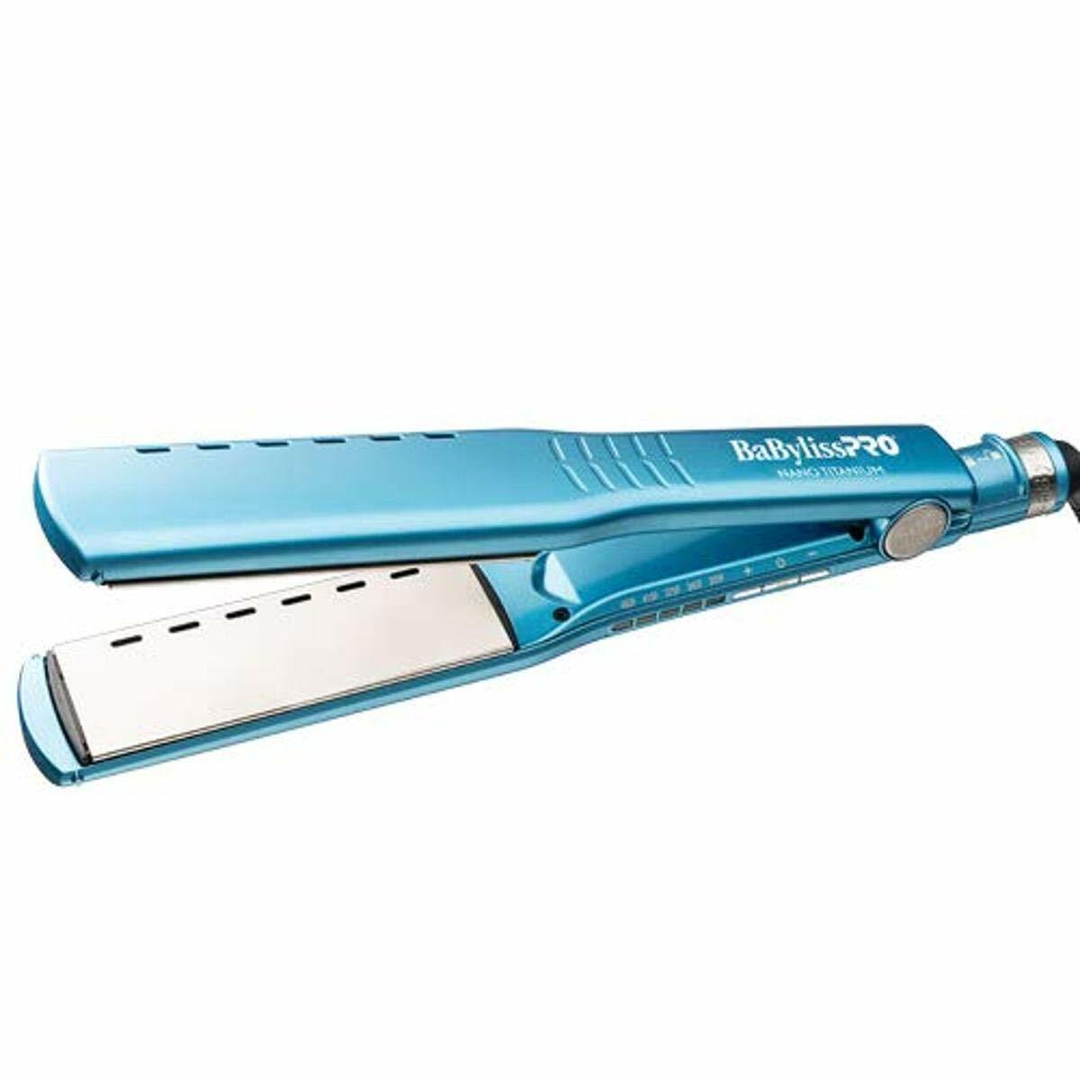 Vented Ionic Flat Iron for Hair Styling - 1.5 Inch Titanium Plates