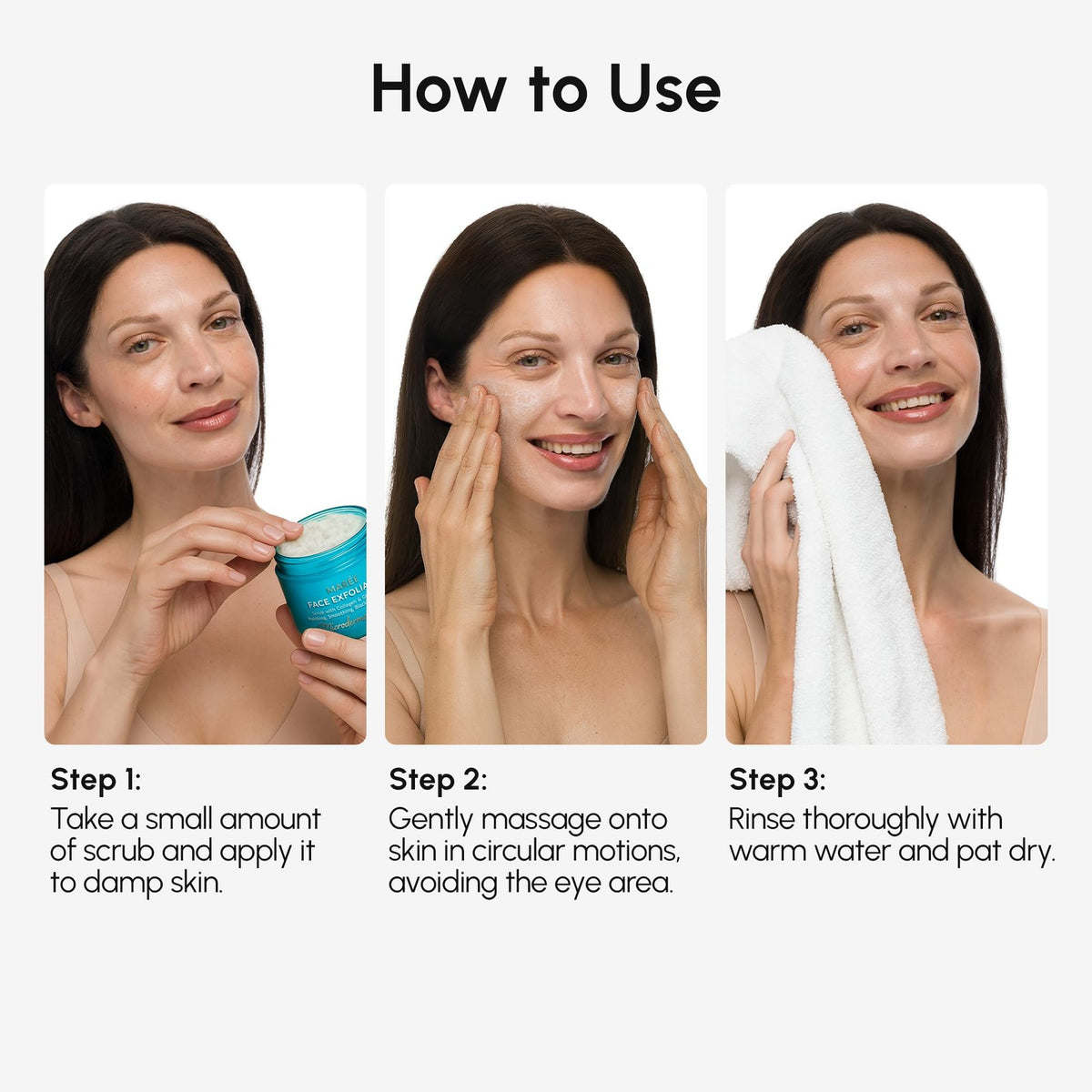 MAREE Face Exfoliator — Microdermabrasion Facial Scrub Exfoliating