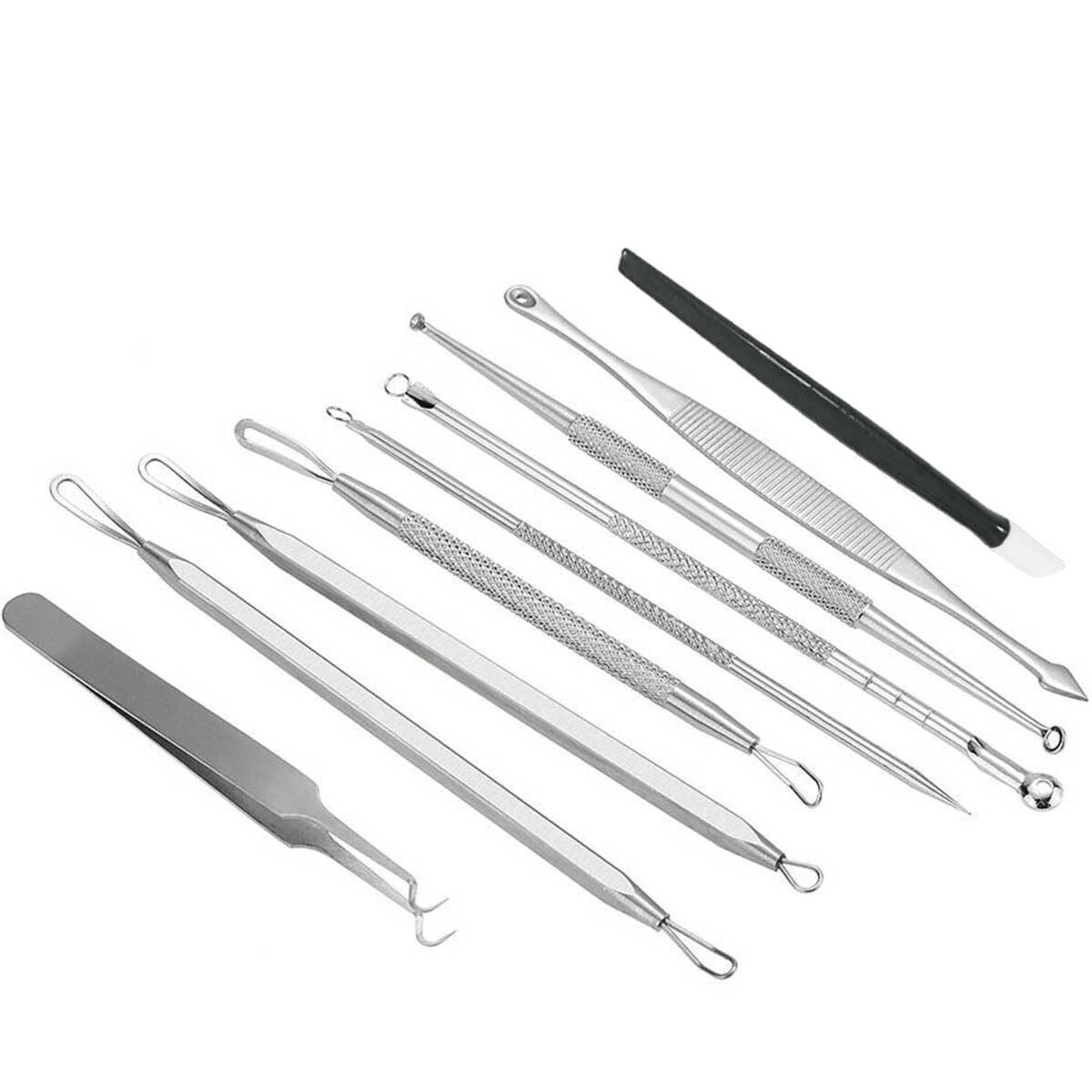 Blackhead Remover Pimple Extractor Tool Kit - Professional Skin Care Set
