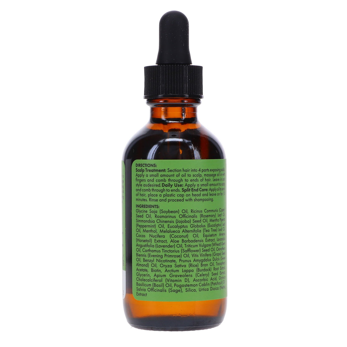 Hair Growth Oil with Rosemary & Mint - 2 oz, 3 Pack - Strengthening & Nourishing