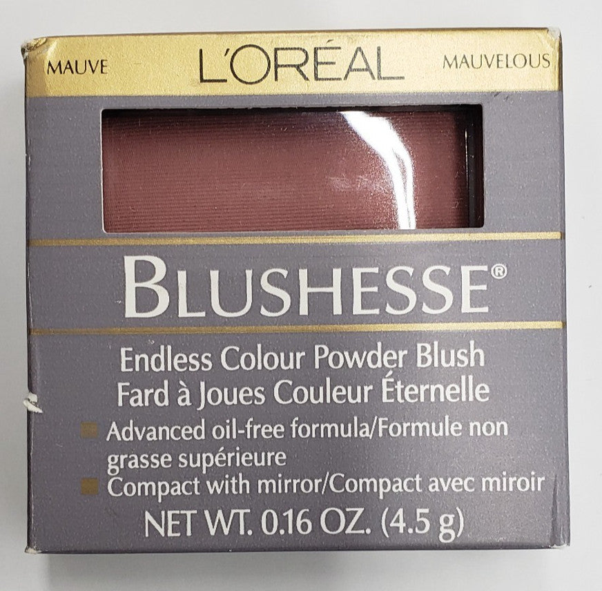 L'Oréal Blushesse Endless Colour Powder Blush – Oil-Free Mauve