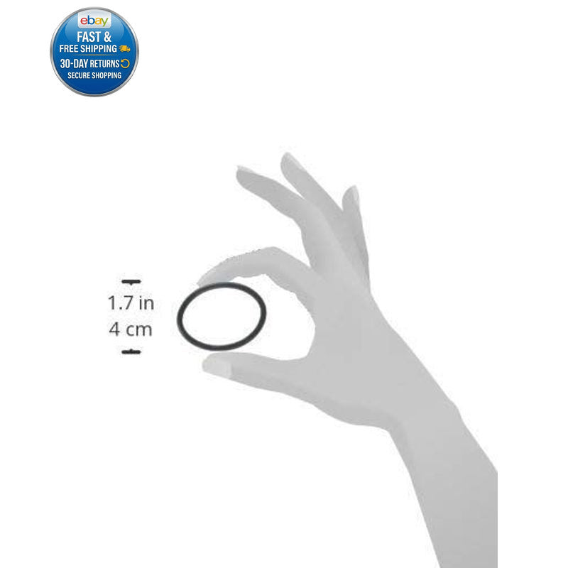 Scunci Black Gel Elastics, No Slip Grip, Strong 14 Count (Pack of 1),